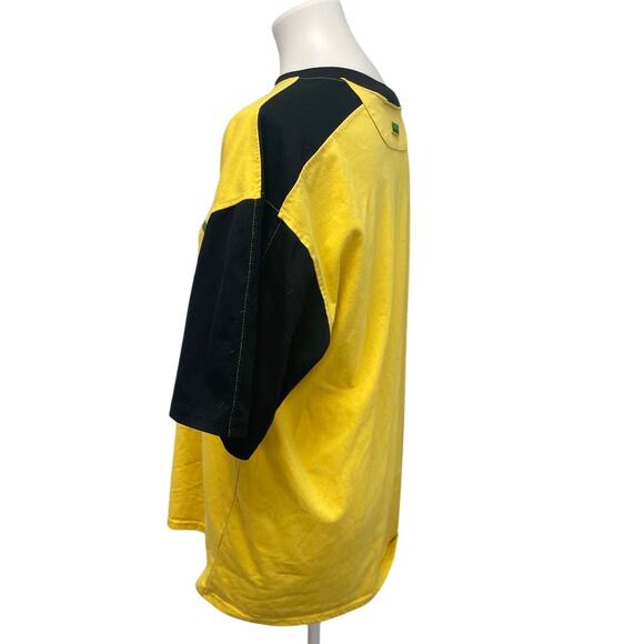 Yeh Mon Island Apparel Mens XXL Jamaica Short Sleeve Crew Neck Tee Shirt - Picture 3 of 5